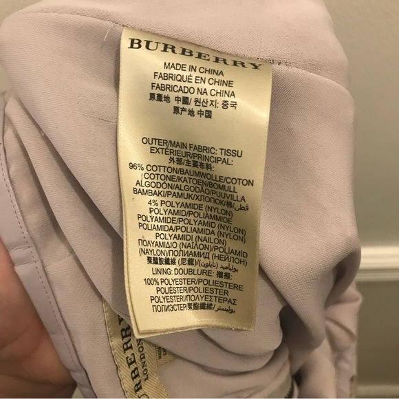 Burberry Crochet Lace Pencil Skirt 10 purple lavender - Picture 14 of 16